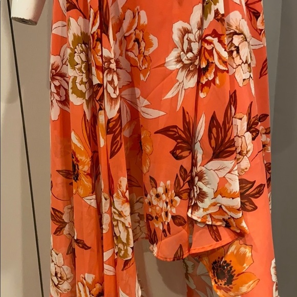 Eliza J Floral High-low Dress - Women's Size 0 - Picture 6 of 11